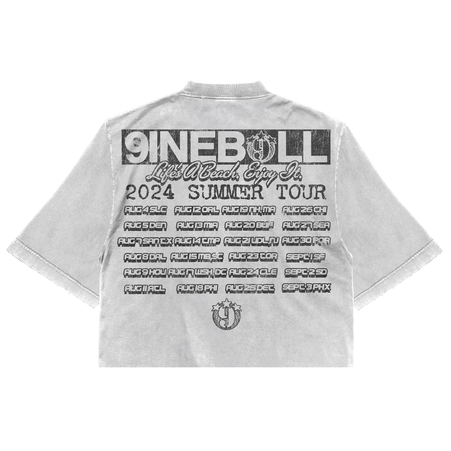 9INEBALL “Life’s A Beach” T-Shirt