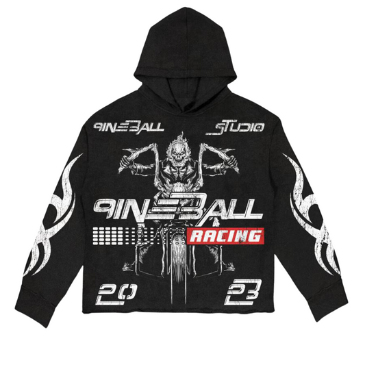 9INEBALL RACING PULLOVER HOODIE