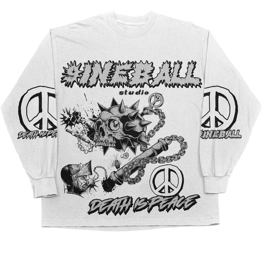 9INEBALL ‘DEATH IS PEACE’ Long Sleeve T-Shirt