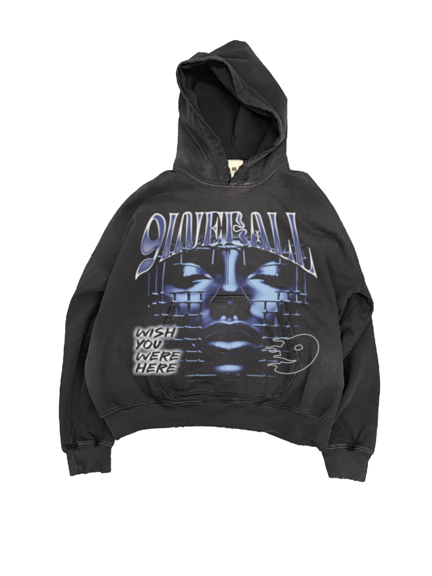 9INEBALL 'Wish You Were Here' Hoodie